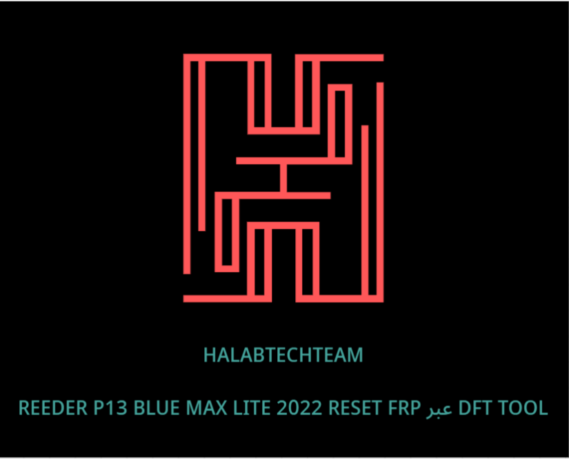 REEDER P13 BLUE MAX LITE 2022 RESET FRP عبر DFT TOOL