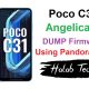 Poco C31 Angelicain DUMP Firmware Using Pandora Tool