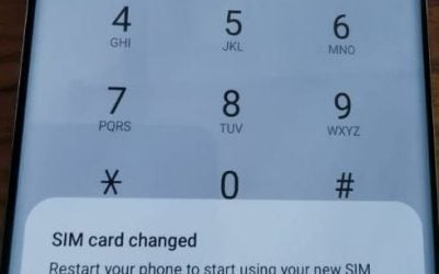 حل مشكلةN950F SIM CARD CHANGED