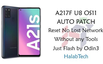روم اصلاحي عربي تركي مع حل مشكلة شبكة للهاتف A217F U8 OS11 AutoPatch