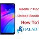 How To Unlock Bootloader Redmi 7 Onclite