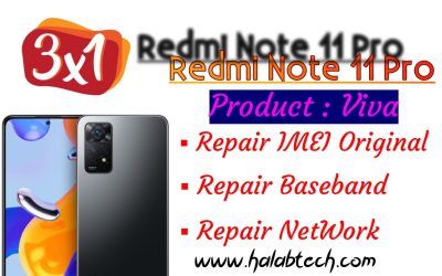 Redmi Note 11 Pro Viva Repair IMEI Original