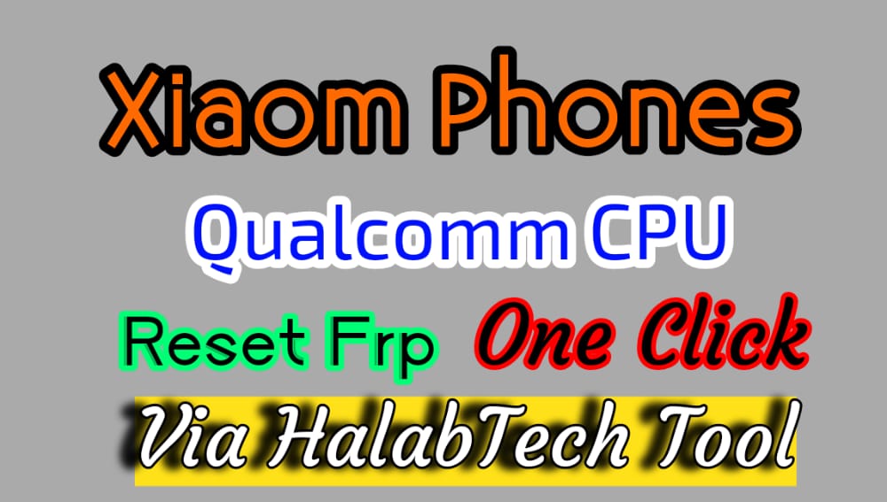 Redmi Note 9 Pro Max excalibur Reset Frp