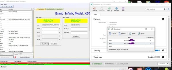 اصلاح ايمي الاساسي للهاتف Infinix Zero x pro X6821