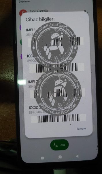 اصلاح ايمي الاساسي Redmi Note 11E (light) Android 12 Miui 13.0.7 imei repair Dual sim with ChimeraTool