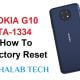 How To Factory Reset NOKIA G10 TA-1334