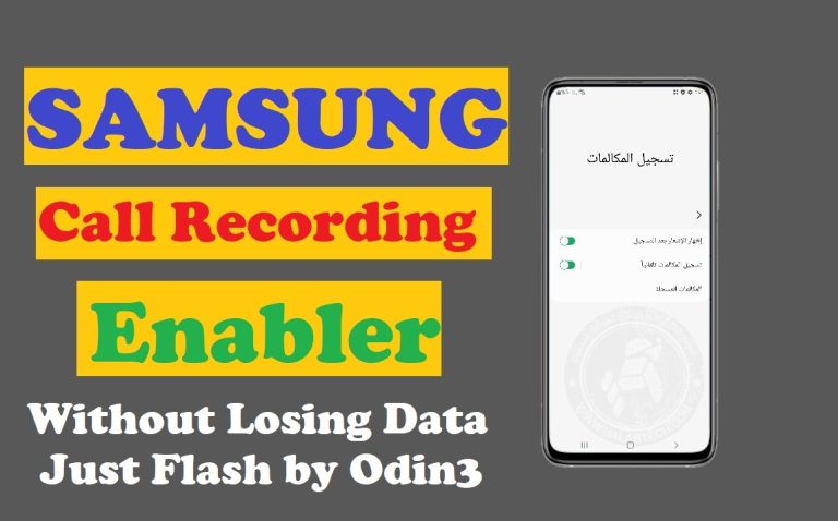 A235F Call Recording Enabler