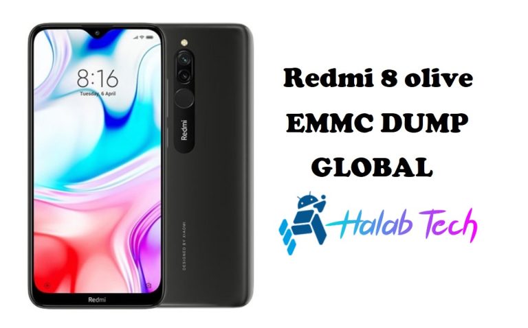 Redmi 8 olive EMMC Dump