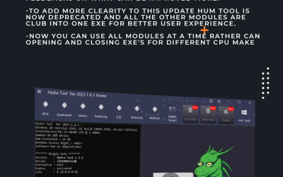 Hydra Tool v2023.1.6.1 All in One Exe and New User Interface Update