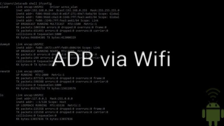 Send ADB Commands Over WIFI