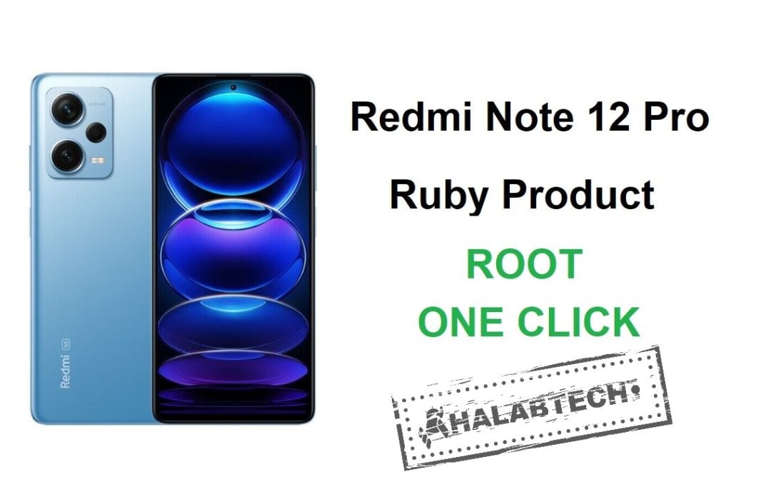 Redmi Note 12 Pro Ruby ROOT ONE CLICK