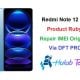 Redmi Note 12 Pro Ruby Repair IMEI