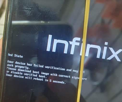 infinix hot 12 play X6816 dm-verity corruption