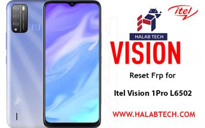 Itel Vision 1Pro L6502 Reset Frp For Via Unlock Tool