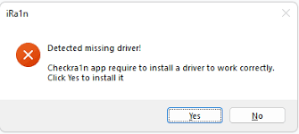 حل مشكلة اداة Fix Detected missing driver in iRemoval Pro 6