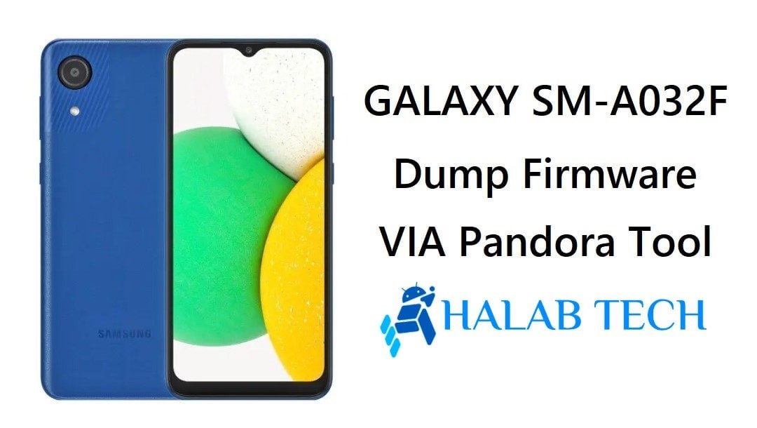 GALAXY SM-A032F U2 DUMP Firmware