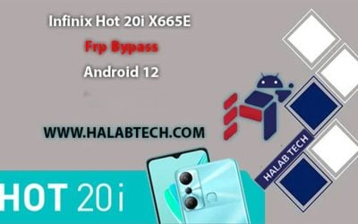 Infinix Hot 20i X665E , Frp Bypass , Android 12 , BY UNLOCKTOOL