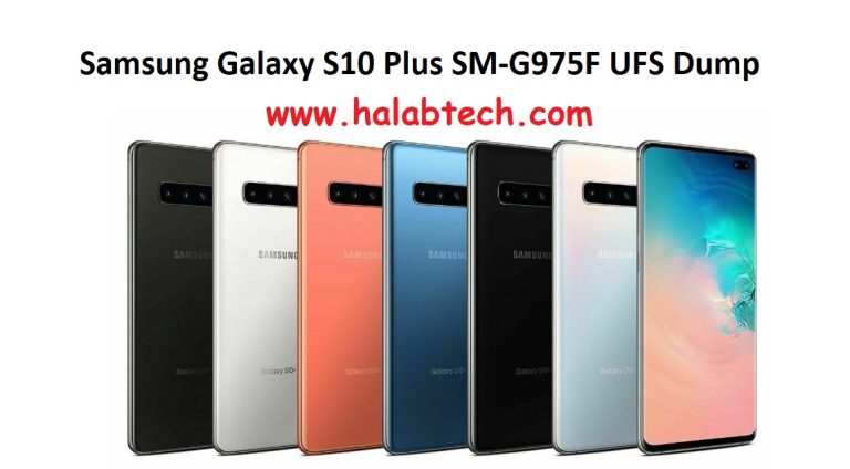 GALAXY SM-G975F UG UFS Dump