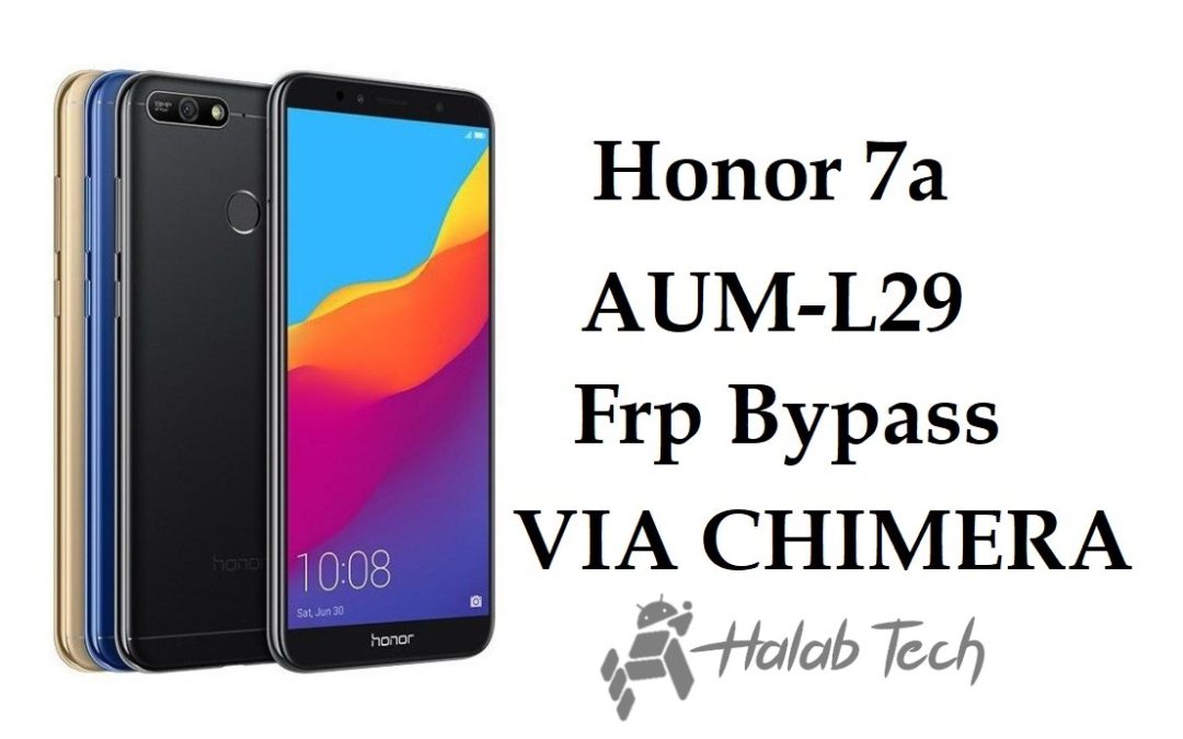 Honor 7a AUM-L29 Frp Bypass