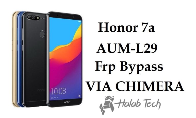 Honor 7a AUM-L29 Frp Bypass