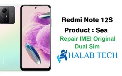 Redmi Note 12S Sea Repair IMEI Original Dual Sim