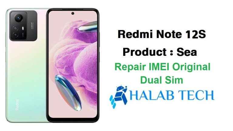 Redmi Note 12S Sea Repair IMEI Original Dual Sim