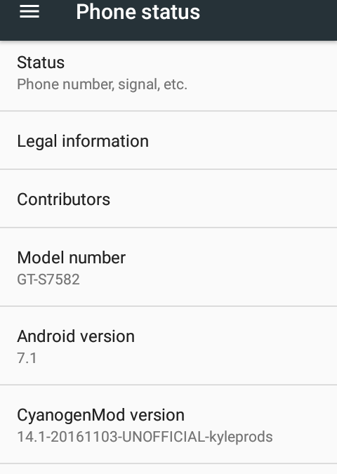 روم معدل لجهاز Galaxy S Duos 2 GT-S7582