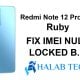 Redmi Note 12 Pro 5G Ruby Fix IMEI NULL Locked Bootloader
