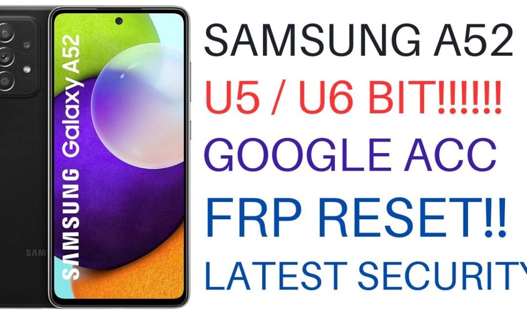 RESET FRP SAMSUNG A525F U6 BY UNLOCKTOOL