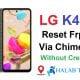 LG K42 LM-K420E Reset Frp