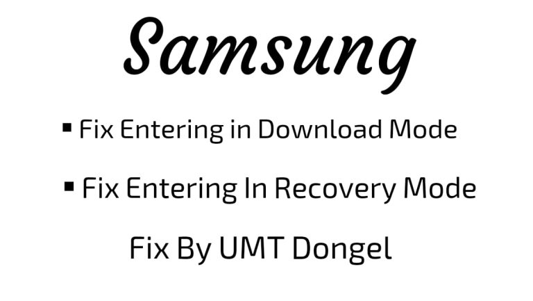 SM-A526F U6 Fix Entering In Download Mode