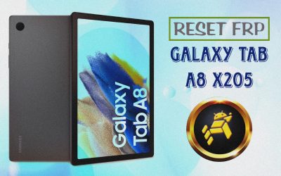 Reset FRP – Galaxy Tab A8 X205 U3
