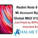 Redmi Note 8 Pro begonia Mi Account Bypass Global MIUI V12.5.8.0