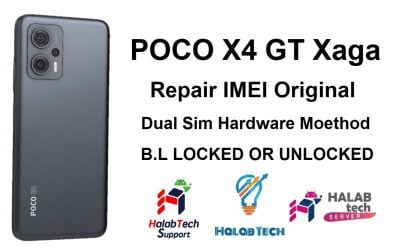 POCO X4 GT Xaga Repair IMEI Original Dual Sim Hardware Moethod