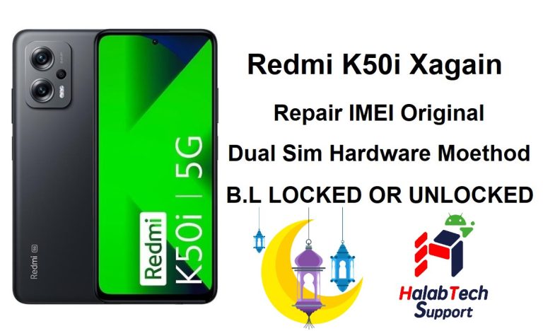 Redmi K50i Xagain Repair IMEI Original Dual Sim Hardware Moethod