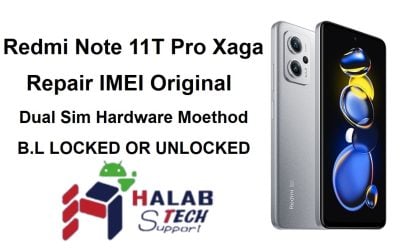 Redmi Note 11T Pro Xaga Repair IMEI Original Dual Sim Hardware Method