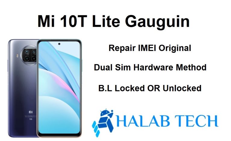Mi 10T Lite Gauguin Repair IMEI Original Dual Sim Hardware Method