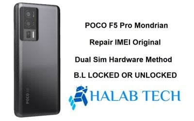 POCO F5 Pro Mondrian Repair IMEI Original Dual Sim Hardware Method