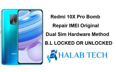 Redmi 10X Pro Bomb Repair IMEI Original Dual Sim Hardware Method