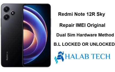 Redmi Note 12R Sky Repair IMEI Original Dual Sim Hardware Method