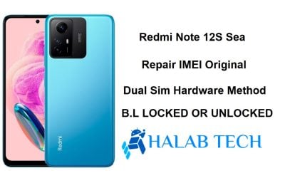 Redmi Note 12S Sea Repair IMEI Original Dual Sim Hardware Method