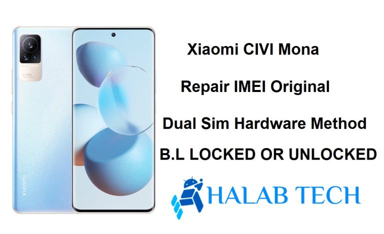 Xiaomi CIVI Mona Repair IMEI Original Dual Sim Hardware Method