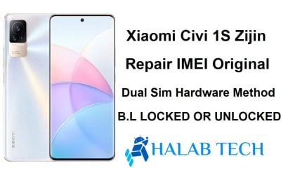 Xiaomi Civi 1S Zijin Repair IMEI Original Dual Sim Hardware Method