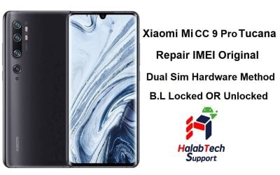 Xiaomi Mi CC 9 Pro Tucana Repair IMEI Original Dual Sim Hardware Method