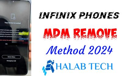 Infinix Hot 12 Pro X668C Remove MDM Method 2024