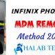 Infinix Hot 30i X669D Remove MDM Method 2024