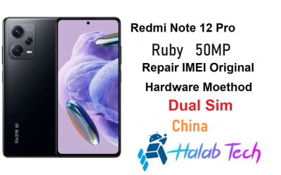  Redmi Note 12 Pro ruby Repair IMEI Original Dual Sim China Hardware Method 50MP