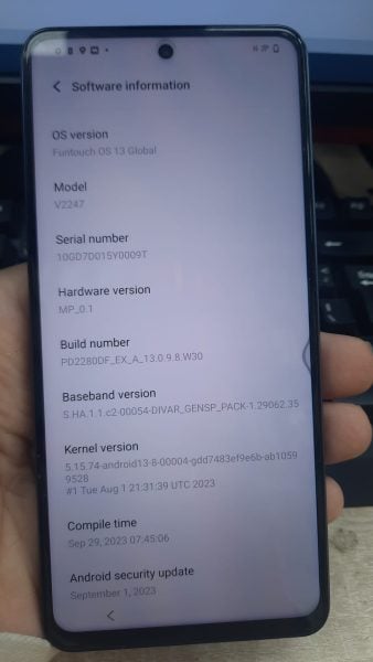 Vivo Y36 v2247 Frp Bypass 2024 Without PC