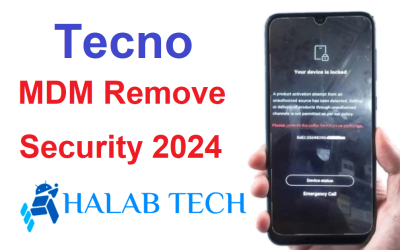 Tecno Camon 18 CH6 MDM Remove Security 2024