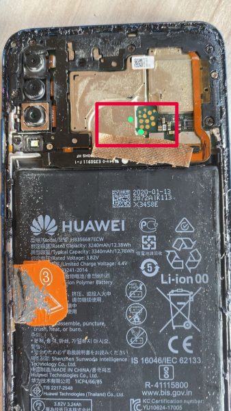 Huawei P30 Lite MAR-LX1M TEST POINT